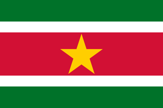 Suriname Flag