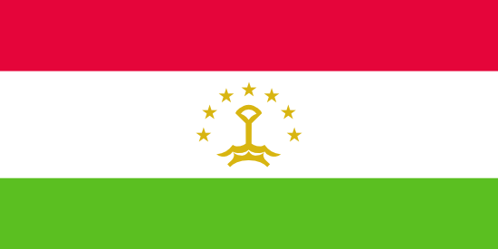 Tajikistan Flag